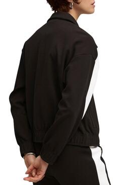 Veste de sport Puma T7 Relaxed noire pour femme