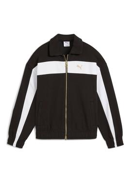 Veste de sport Puma T7 Relaxed noire pour femme