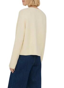 Maillot Only Katia beige pour femme