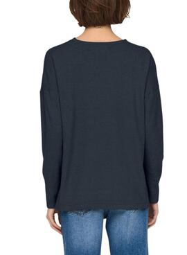 Maillot Only Malio bleu marine pour femme