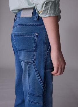 Pantalon en jean Mayoral worker medio pour enfant.