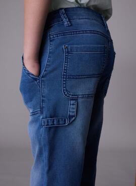 Pantalon en jean Mayoral worker medio pour enfant.