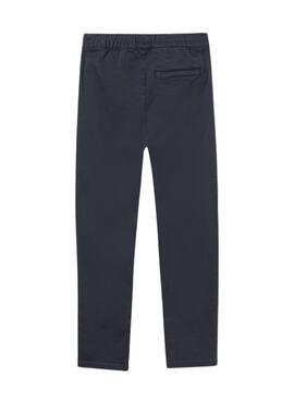 Pantalon Mayoral jogger souple marine pour garçon