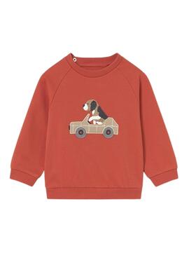 Chándal Mayoral voiture orange 2 pantalons bébé