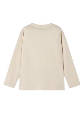 T-shirt Mayoral street beige pour garçon