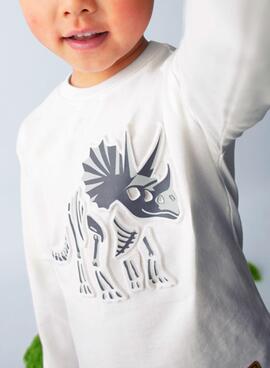 T-shirt Mayoral dinosaure en relief pour garçon