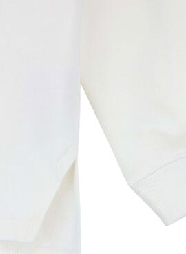 Sweatshirt Pepe Jeans Anne blanc pour fille