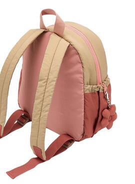 Sac à dos rembourré corail Mayoral pour fille