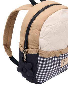 Sac à dos rembourré Mayoral noir pour fille