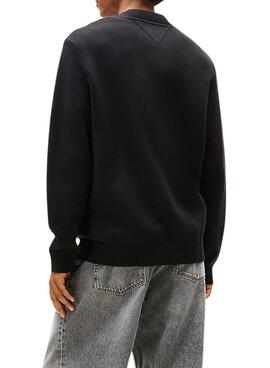 Maillot Tommy Jeans Signature noir pour homme