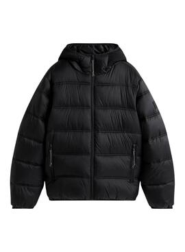 Veste Tommy Jeans capuche Logo noir pour homme