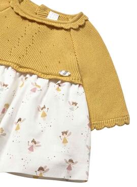 Robe tricotée imprimée Mayoral pour bébé