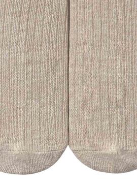 Collants moutarde pour bébé.