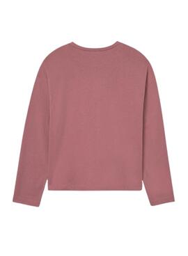 T-shirt graphique rose Mayoral pour fille