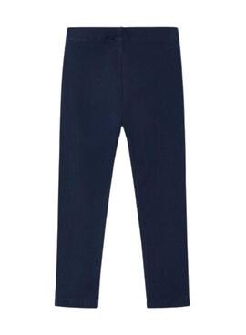 Collant basique marine Mayoral pour fille.