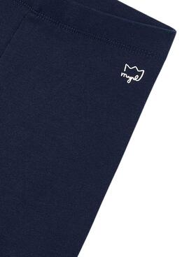 Collant basique marine Mayoral pour fille.