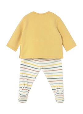 Ensemble Mayoral de chaussettes et de sweat-shirt pour nouveau-né