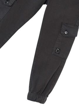 Pantalon Mayoral cargo gris pour garçon