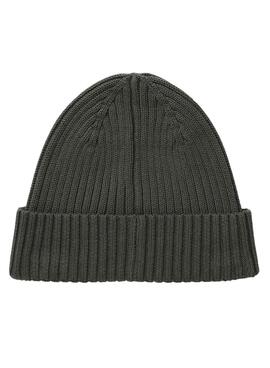 Bonnet Tommy Jeans Heritage vert pour homme