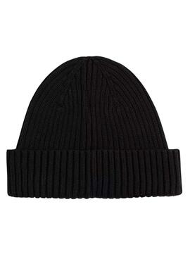 Bonnet Tommy Jeans Heritage noir pour homme