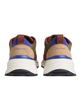 Sneakers Calvin Klein Hike Runner décontractées pour homme.