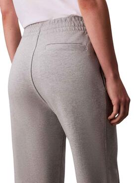 Pantalon de survêtement Calvin Klein Logo gris pour femme
