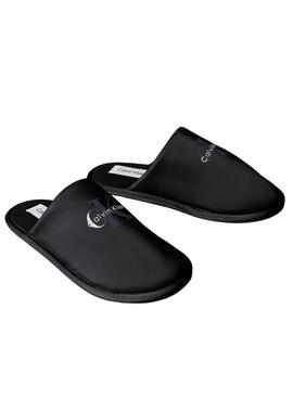 Chaussons Calvin Klein Monologue noir pour homme