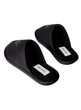 Chaussons Calvin Klein Monologue noir pour homme