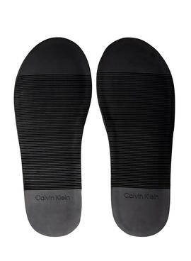 Chaussons Calvin Klein Monologue noir pour homme