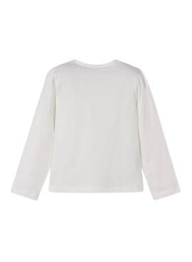 Chemise Mayoral poupées blanc pour fille