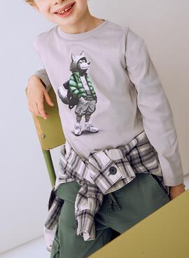 T-shirt interactive pour garçon de Mayoral