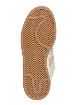 Chaussures Adidas Campus 00S Beige et rose pour femme