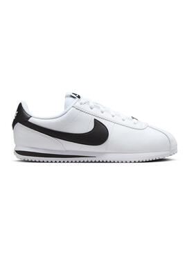 Chaussures Nike Cortez Kids blanc noir pour garçons et filles