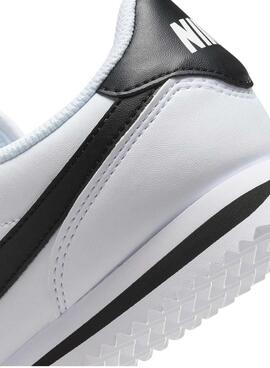 Chaussures Nike Cortez Kids blanc noir pour garçons et filles