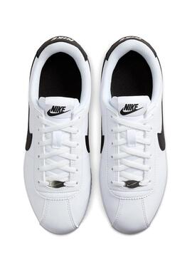 Chaussures Nike Cortez Kids blanc noir pour garçons et filles