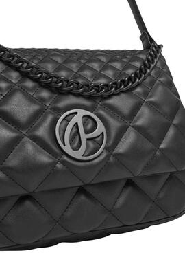 Sac Pepe Jeans matelassé Gasira noir pour femme