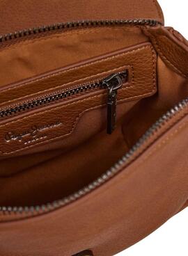 Sac Pepe Jeans Crisha chameau pour femme