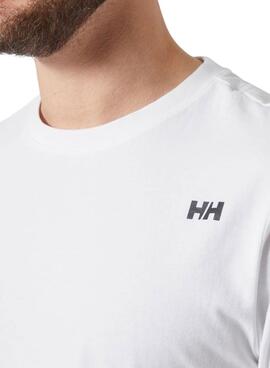 T-shirt Helly Hansen Core Graphic blanc pour homme