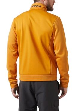 Veste polaire moutarde pour homme Helly Hansen