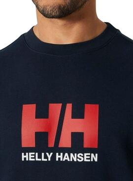 Sweat à capuche Helly Hansen HH Logo marine pour homme