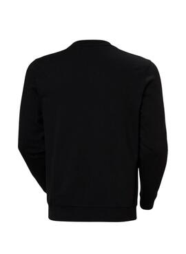 Sweat à capuche Helly Hansen HH Logo noir pour homme.