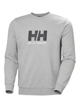 Sweat-shirt Helly Hansen HH Logo gris pour homme