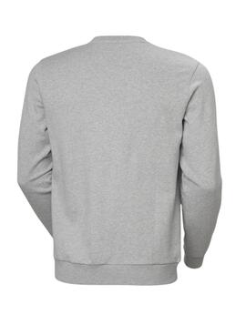 Sweat-shirt Helly Hansen HH Logo gris pour homme