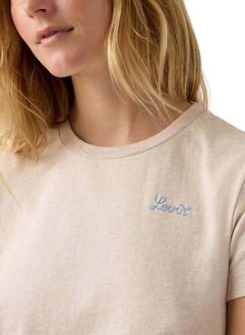 T-shirt Levi's Perfect beige pour femme