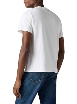 T-shirt Levis Archive Relaxed blanc pour homme