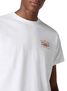 T-shirt Levis Archive Relaxed blanc pour homme