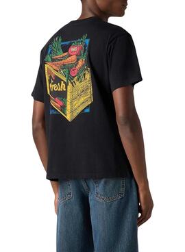 T-shirt Levi's Graphic Vintage Fresh noir pour homme