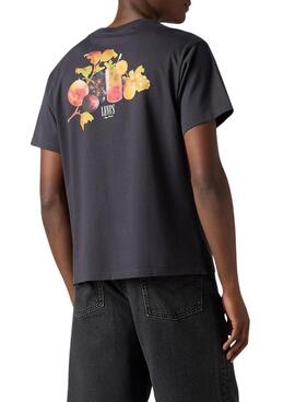 T-shirt Levi's Graphic Vintage gris pour homme