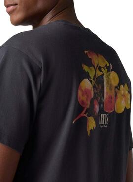 T-shirt Levi's Graphic Vintage gris pour homme