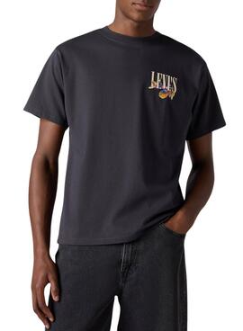 T-shirt Levi's Graphic Vintage gris pour homme
